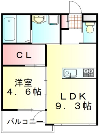 クリビアの物件間取画像